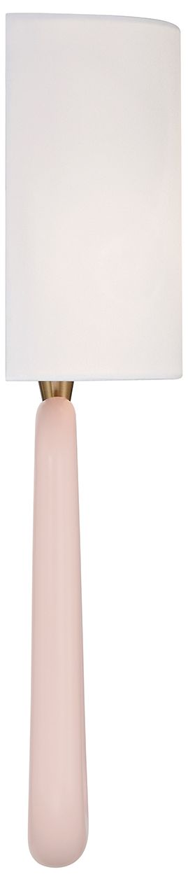 Image 4 Crystorama Jori 10'' Aged Brass + Blush Sconce more views