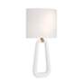 4_Crystorama Jori 19 3/4" High Brass and Matte White Modern Wall Sconce more views