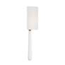 5_Crystorama Jori 19 3/4" High Brass and Matte White Modern Wall Sconce more views