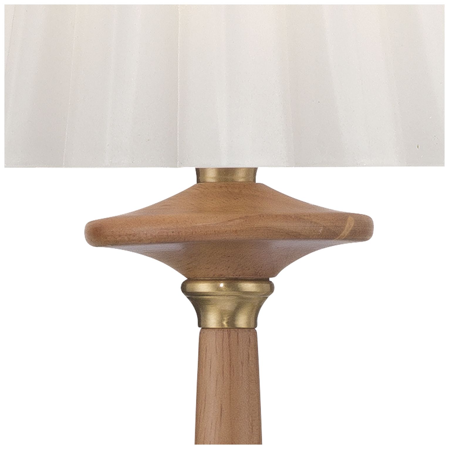 Image 4 Crystorama Jules 7.5'' LED Aged Brass + Wood Sconce more views