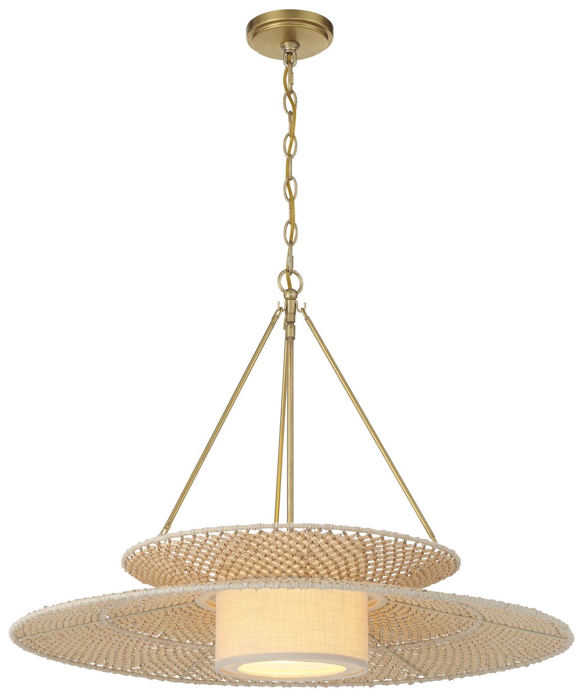 Thumbnail1 of Crystorama Juniper 29.5'' Soft Gold Chandelier