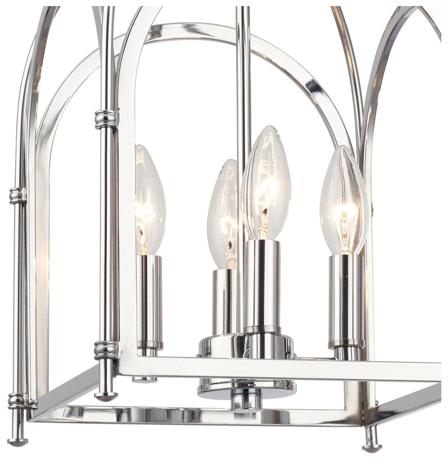 Thumbnail2 of Crystorama Kai 10'' Polished Chrome Pendant more views