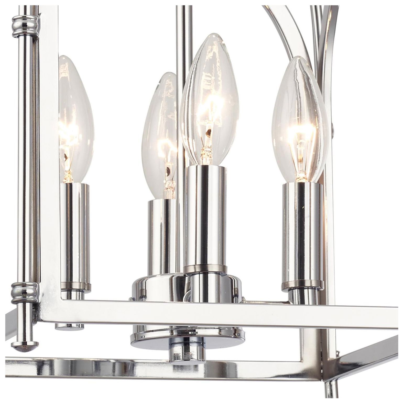 Thumbnail4 of Crystorama Kai 10'' Polished Chrome Pendant more views