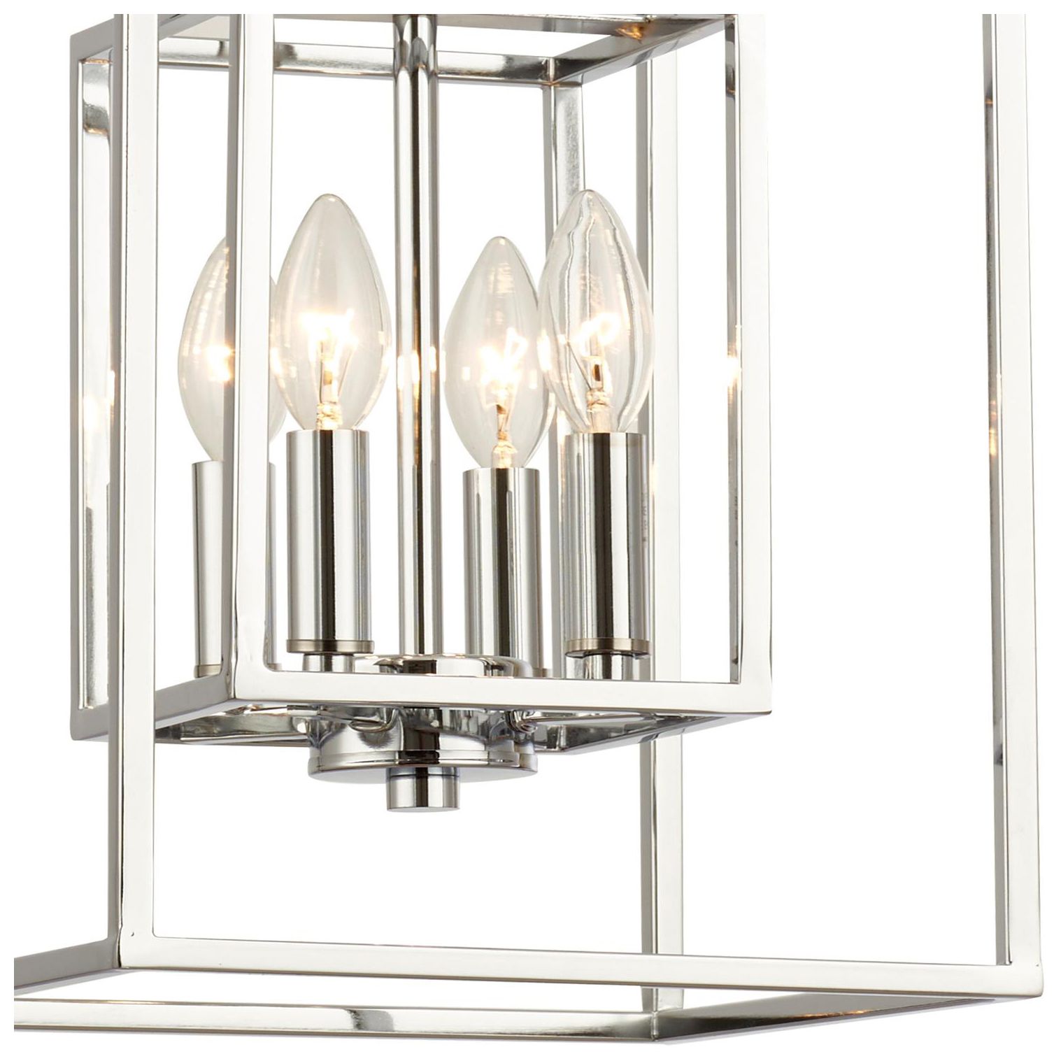 Image 3 Crystorama Kai 10'' Polished Chrome Pendant more views