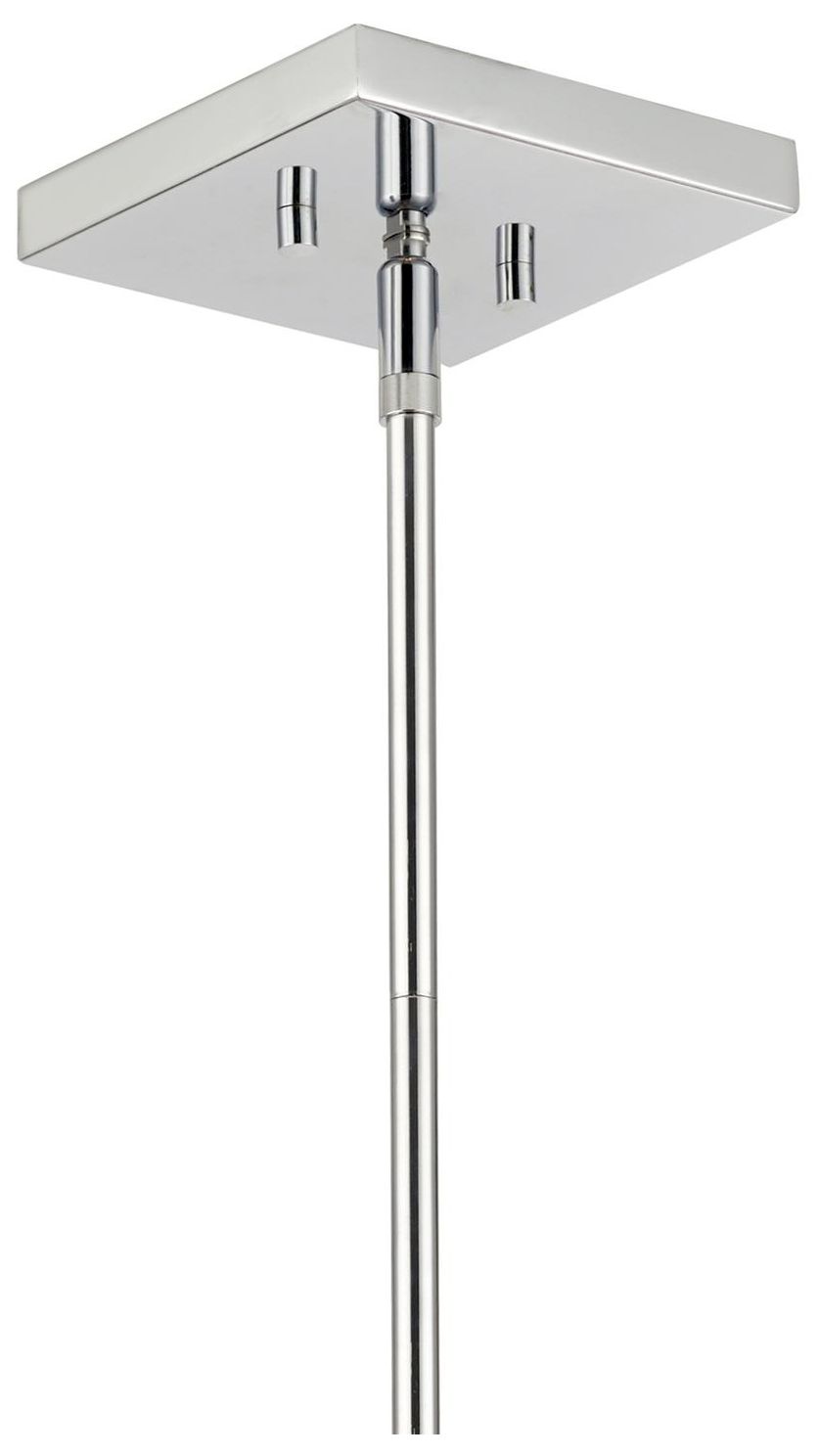 Image 4 Crystorama Kai 8'' Polished Chrome Pendant more views