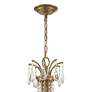 6_Crystorama Karrington 26" Wide Aged Brass 8-Light Chandelier more views