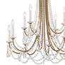 6_Crystorama Karrington 30"W Aged Brass 12-Light Chandelier more views