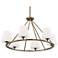 Crystorama Keenan 31 1/4"W Vibrant Gold 6-Light Chandelier
