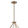 4_Crystorama Keenan 31 1/4"W Vibrant Gold 6-Light Chandelier more views