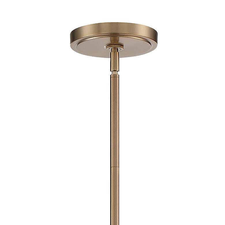 Image 6 Crystorama Keenan 48" Wide Gold Arm 4-Light Island Light Chandelier more views