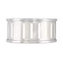 4_Crystorama Kendal 14"W Polished Nickel Drum Ceiling Light more views