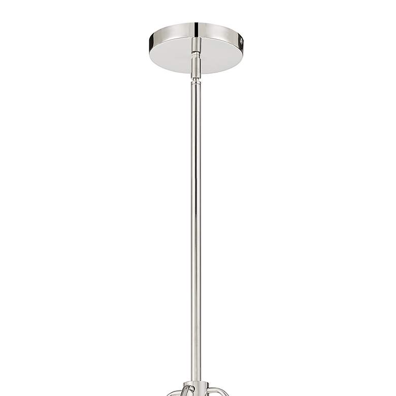 Image 5 Crystorama Kendal 28 inchW Polished Nickel Drum Pendant Light more views