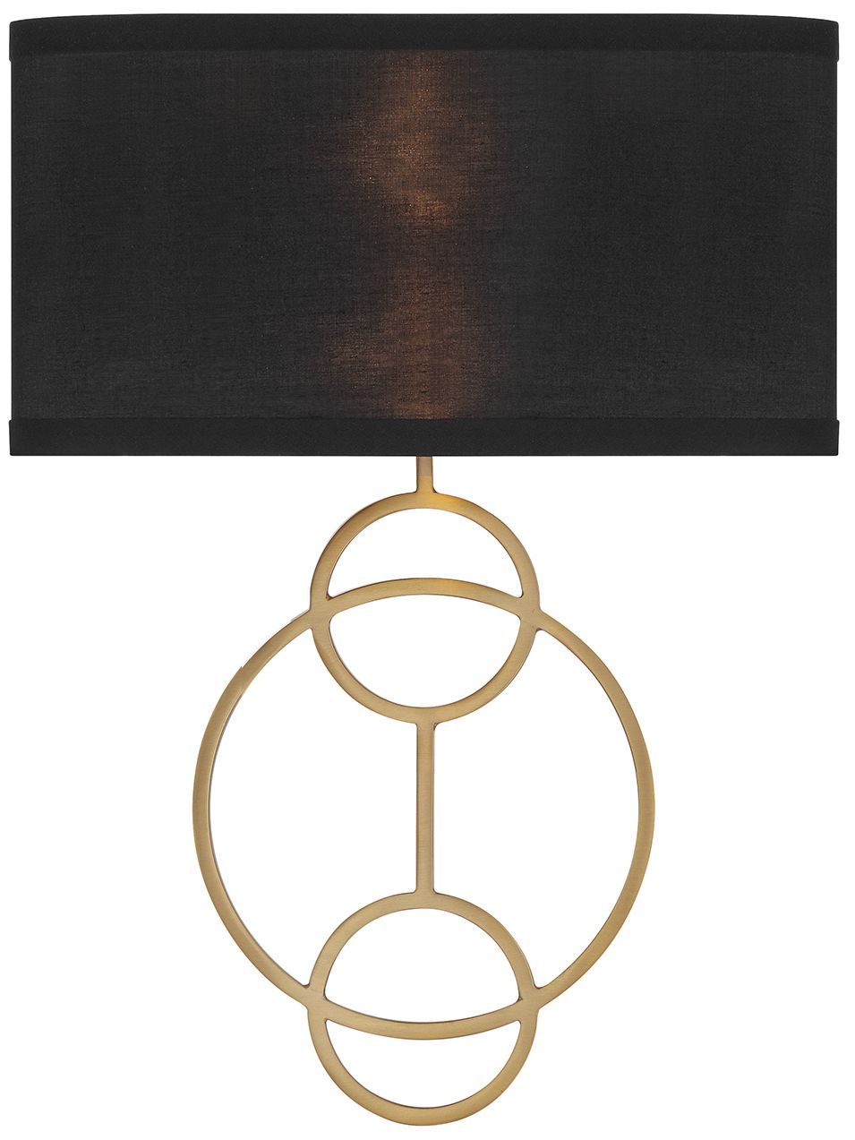 Thumbnail1 of Crystorama Laurel 10'' Vibrant Gold Sconce