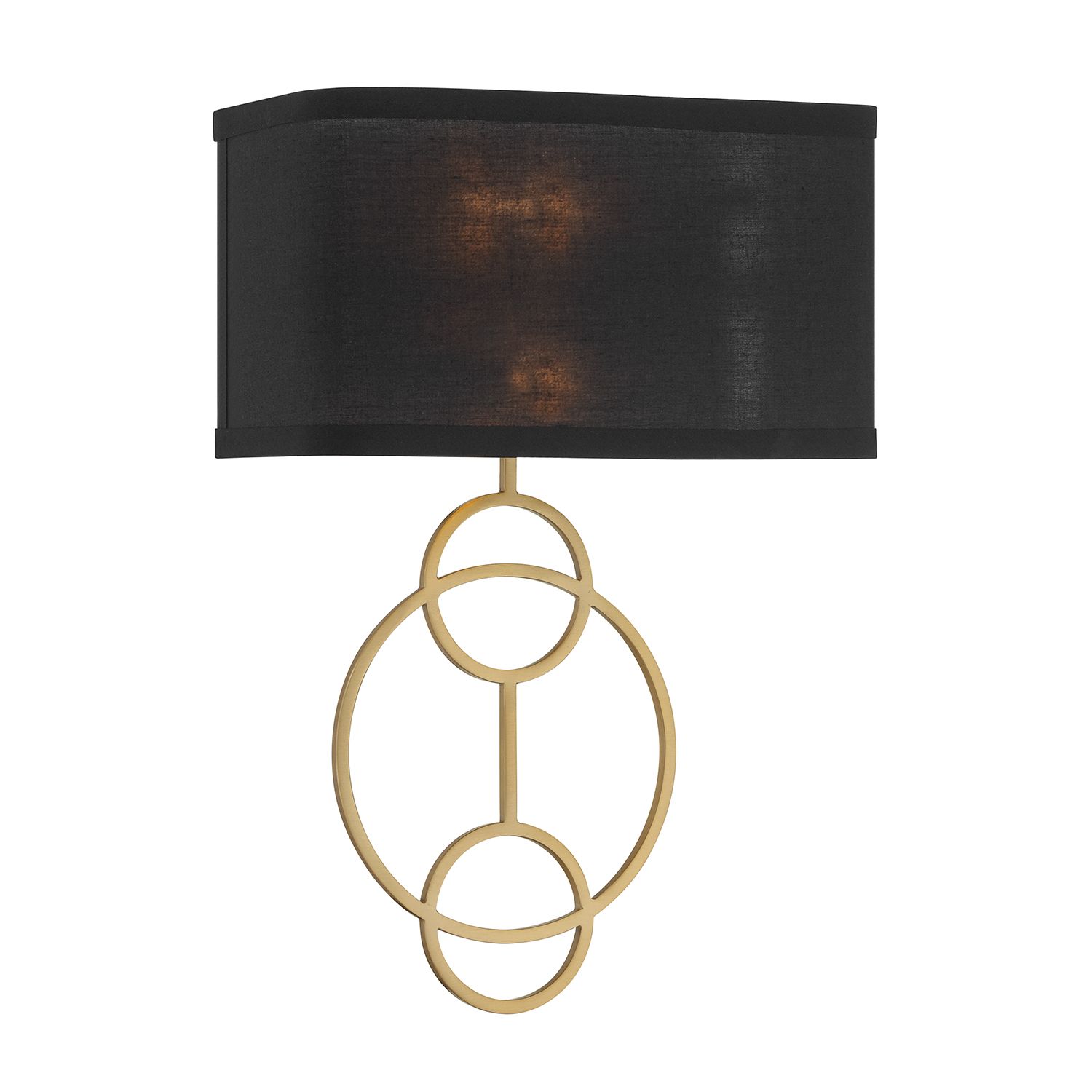 Thumbnail3 of Crystorama Laurel 10'' Vibrant Gold Sconce more views