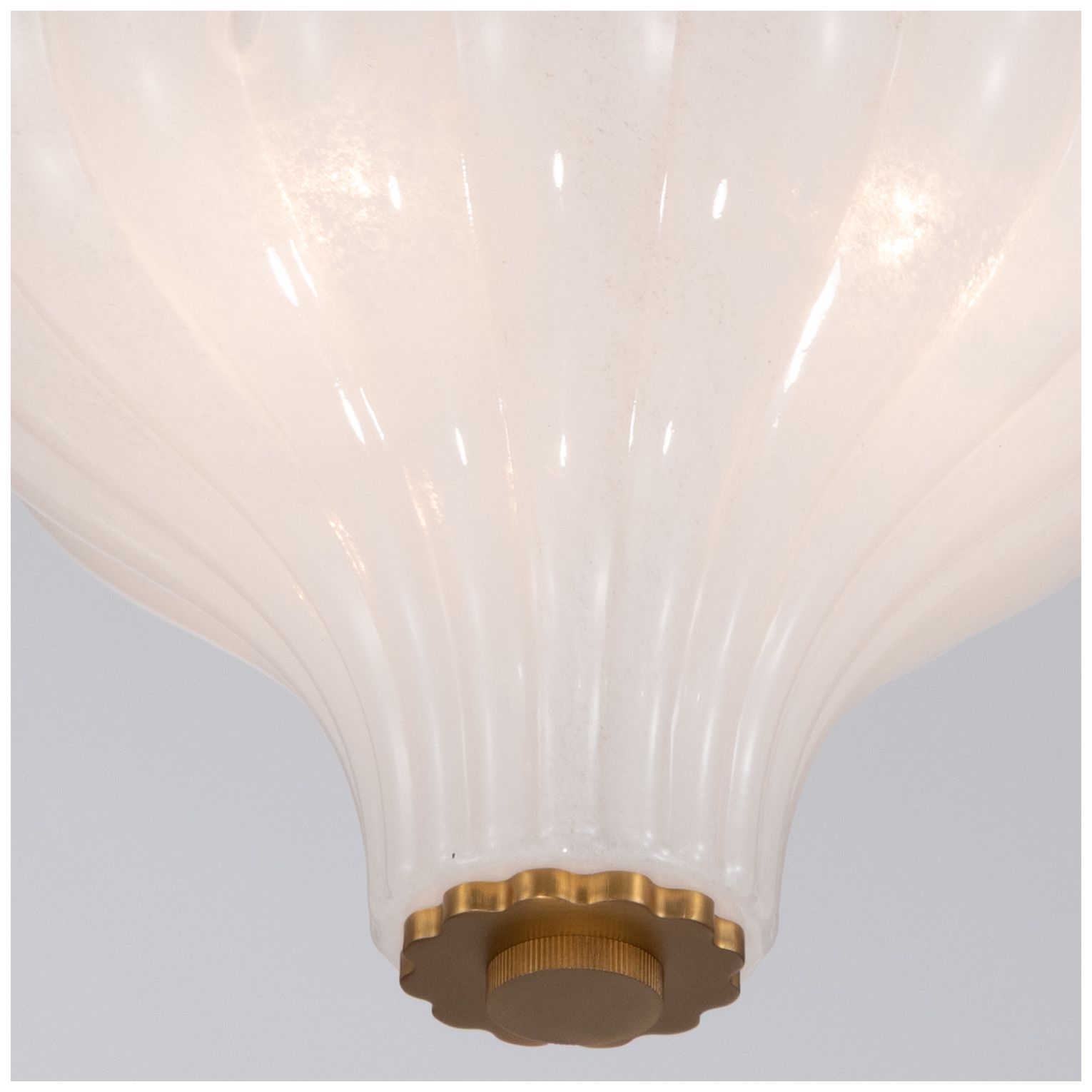 Crystorama Layton 9.75'' Luxe Gold Semi Flush Mount