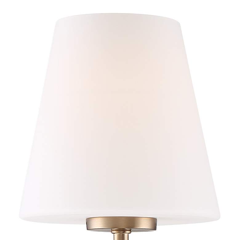 Image 4 Crystorama Lena 17 1/2" High Vibrant Gold Wall Sconce more views