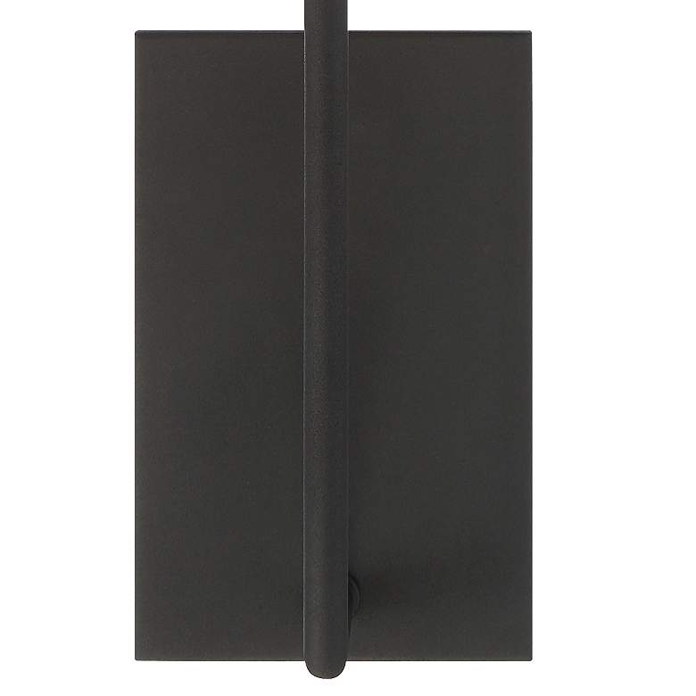 Image 4 Crystorama Lena 18" High Black Forged Wall Sconce more views
