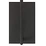 4_Crystorama Lena 18" High Black Forged Wall Sconce more views