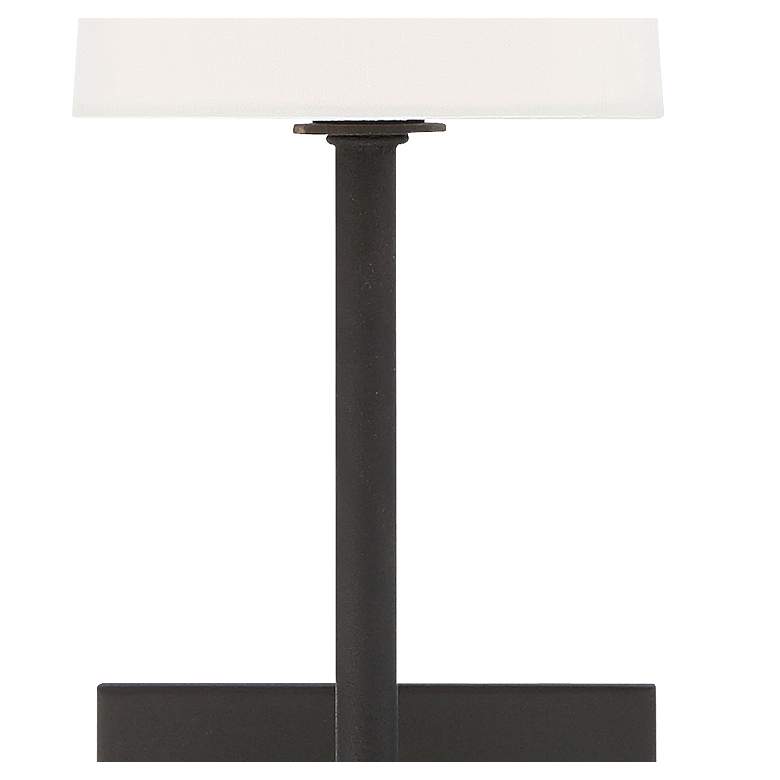 Image 5 Crystorama Lena 18" High Black Forged Wall Sconce more views