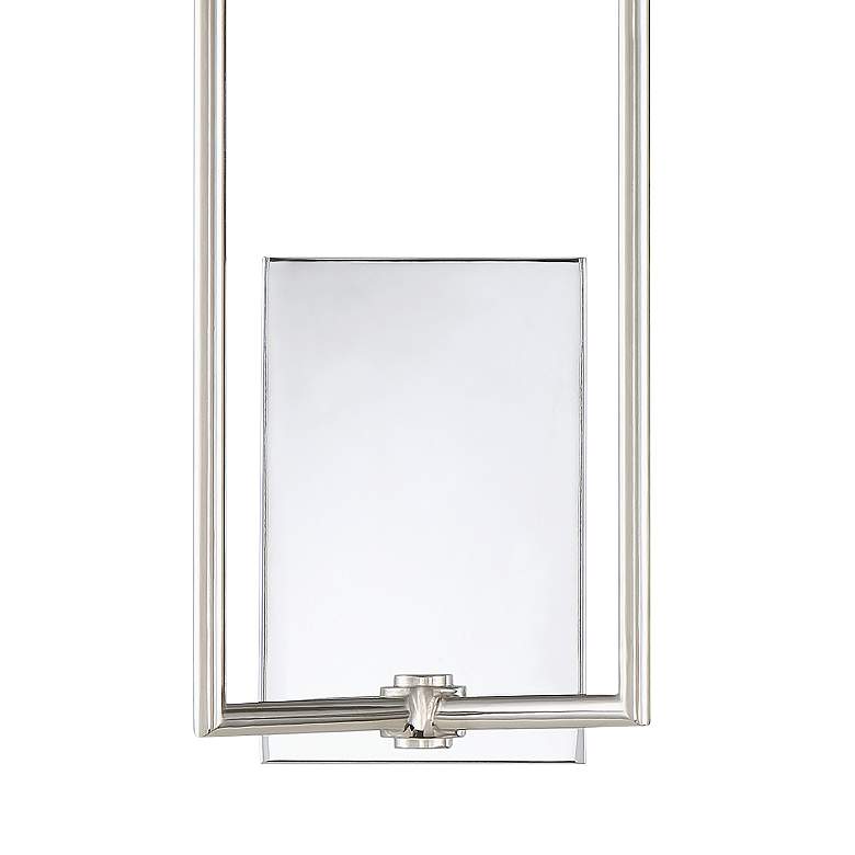 Image 3 Crystorama Lena 18" High Polished Chrome 2-Light Wall Sconce more views