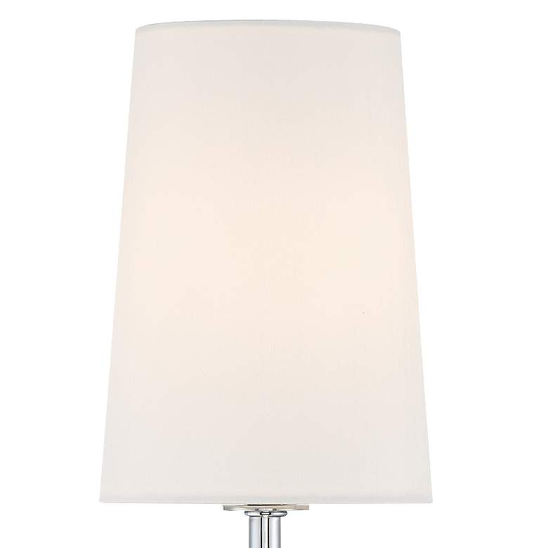 Image 2 Crystorama Lena 18" High Polished Chrome Wall Sconce more views
