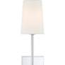 5_Crystorama Lena 18" High Polished Chrome Wall Sconce more views