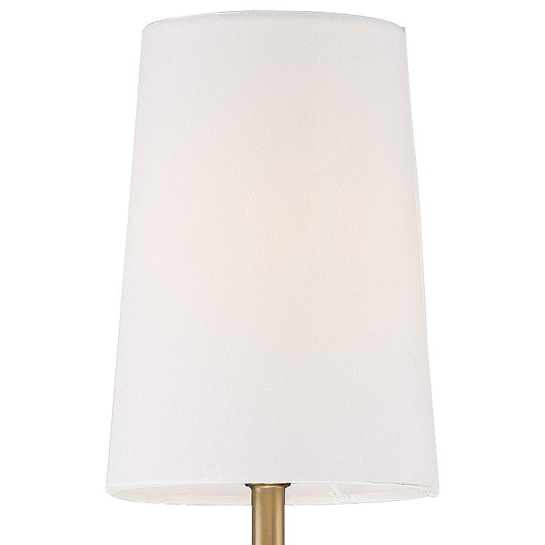 Image 3 Crystorama Lena 18" High Vibrant Gold Wall Sconce more views