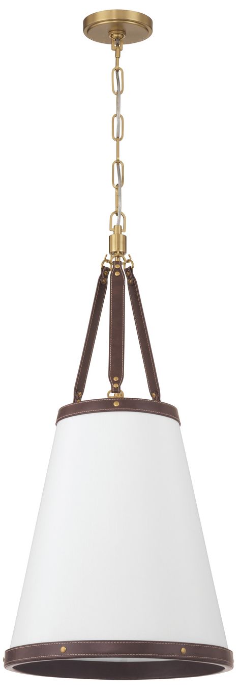 Image 2 Crystorama Libby Langdon Callahan 14.25'' Luxe Gold Pendant more views