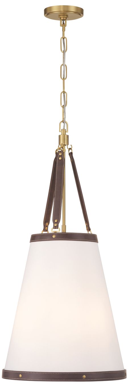 Image 3 Crystorama Libby Langdon Callahan 14.25'' Luxe Gold Pendant more views