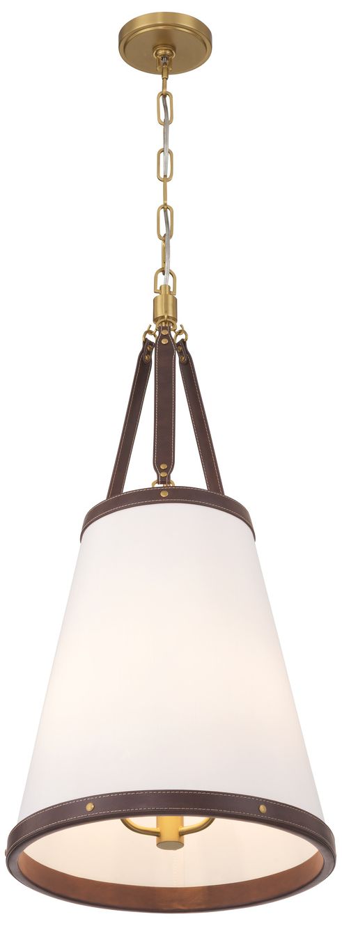 Image 4 Crystorama Libby Langdon Callahan 14.25'' Luxe Gold Pendant more views