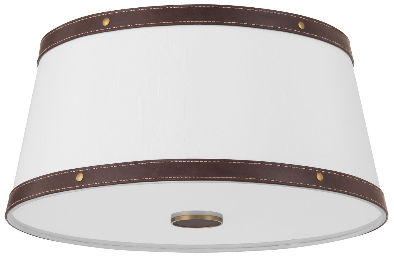 Image 3 Crystorama Libby Langdon Callahan 17'' Luxe Gold Flush Mount more views