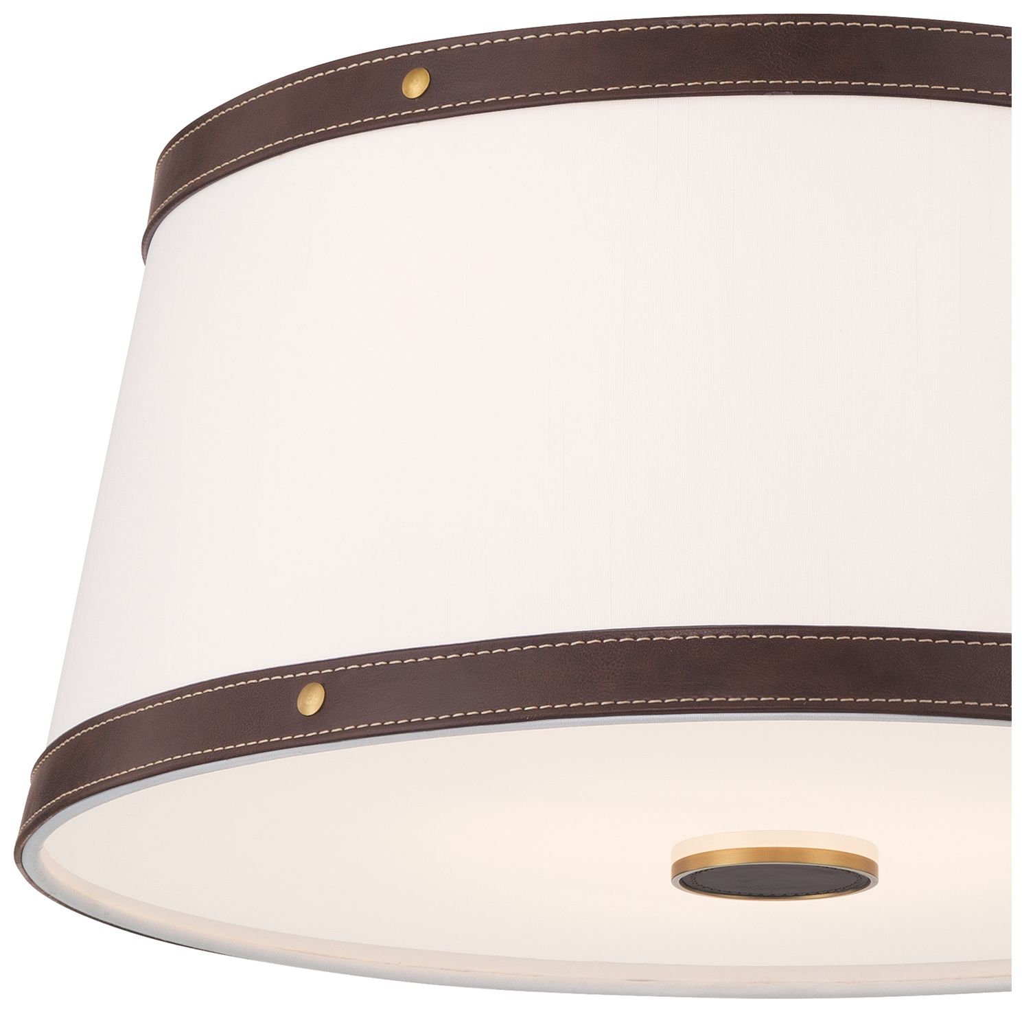 Image 6 Crystorama Libby Langdon Callahan 17'' Luxe Gold Flush Mount more views