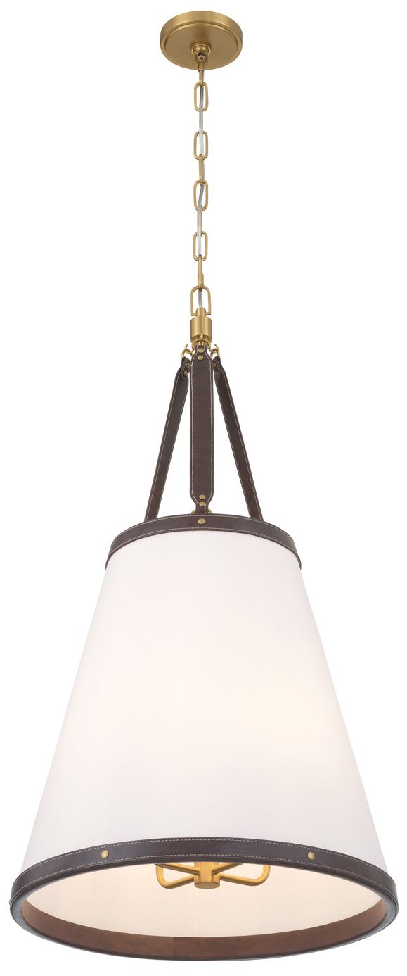 Image 4 Crystorama Libby Langdon Callahan 18'' Luxe Gold Pendant more views