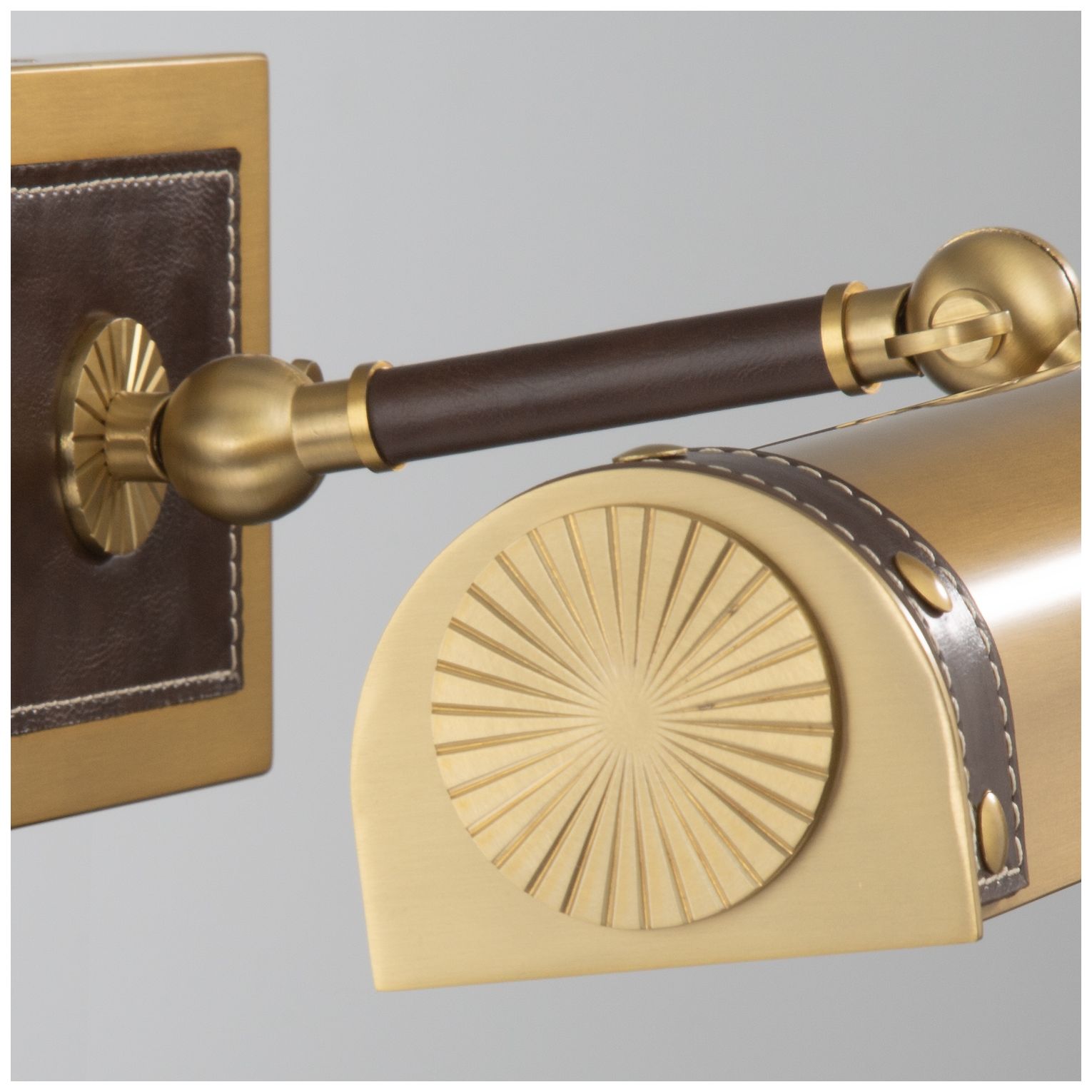 Image 5 Crystorama Libby Langdon Callahan 20.25'' LED Luxe Gold Picture Light more views