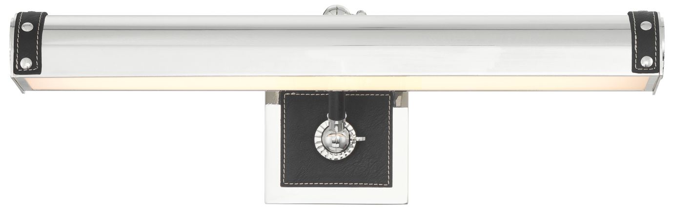 Image 3 Crystorama Libby Langdon Callahan 20.25'' LED Polished Nickel Picture Light more views