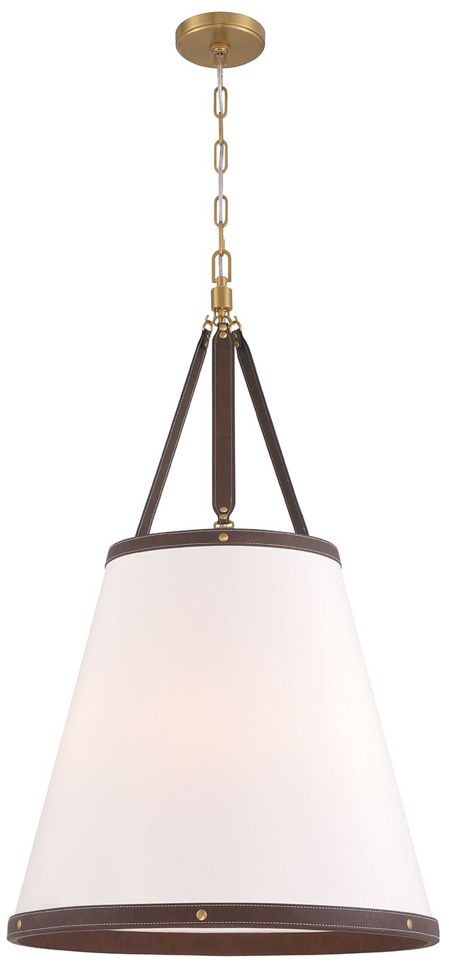 Image 2 Crystorama Libby Langdon Callahan 21'' Luxe Gold Pendant