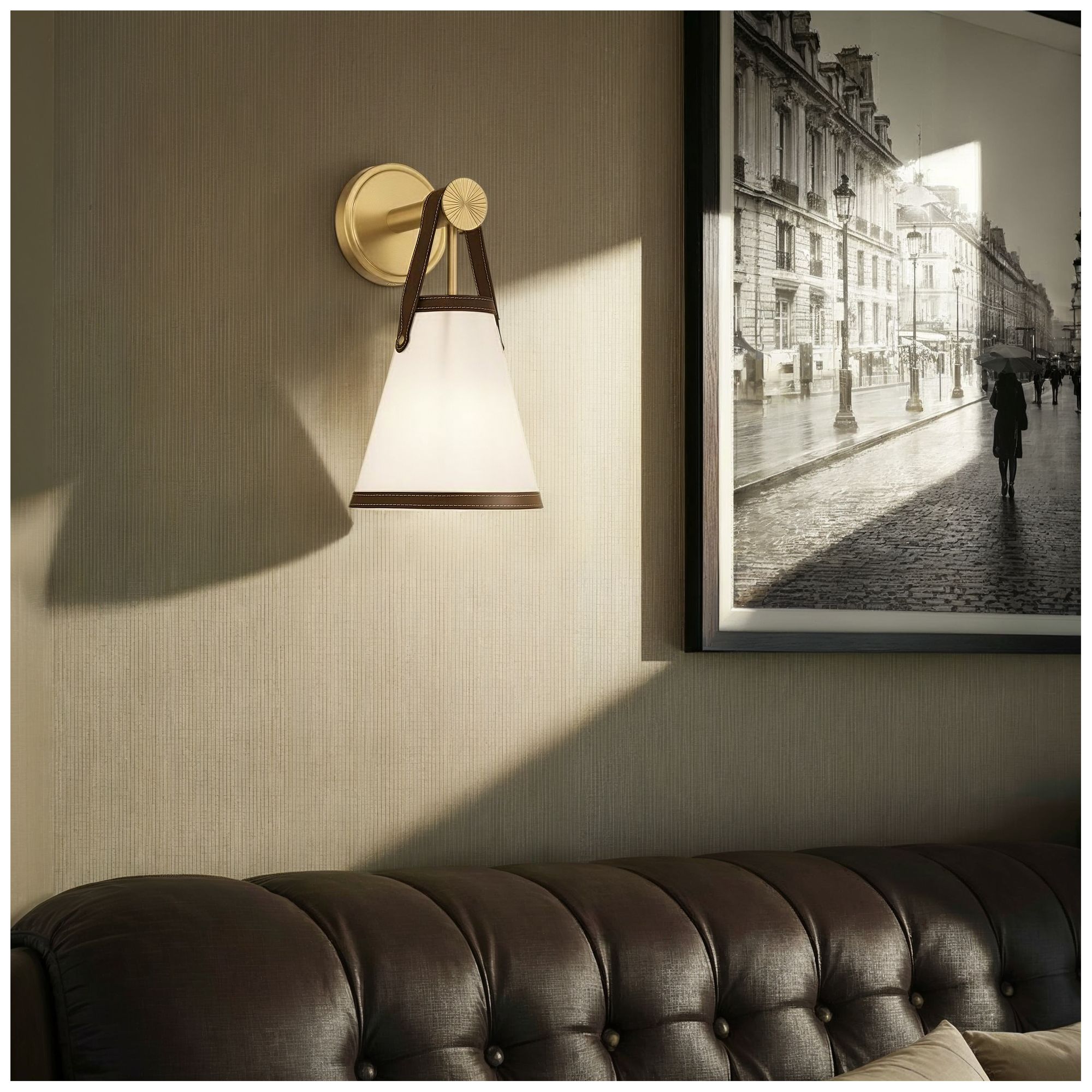 Image 6 Crystorama Libby Langdon Callahan 7.25'' Luxe Gold Sconce more views