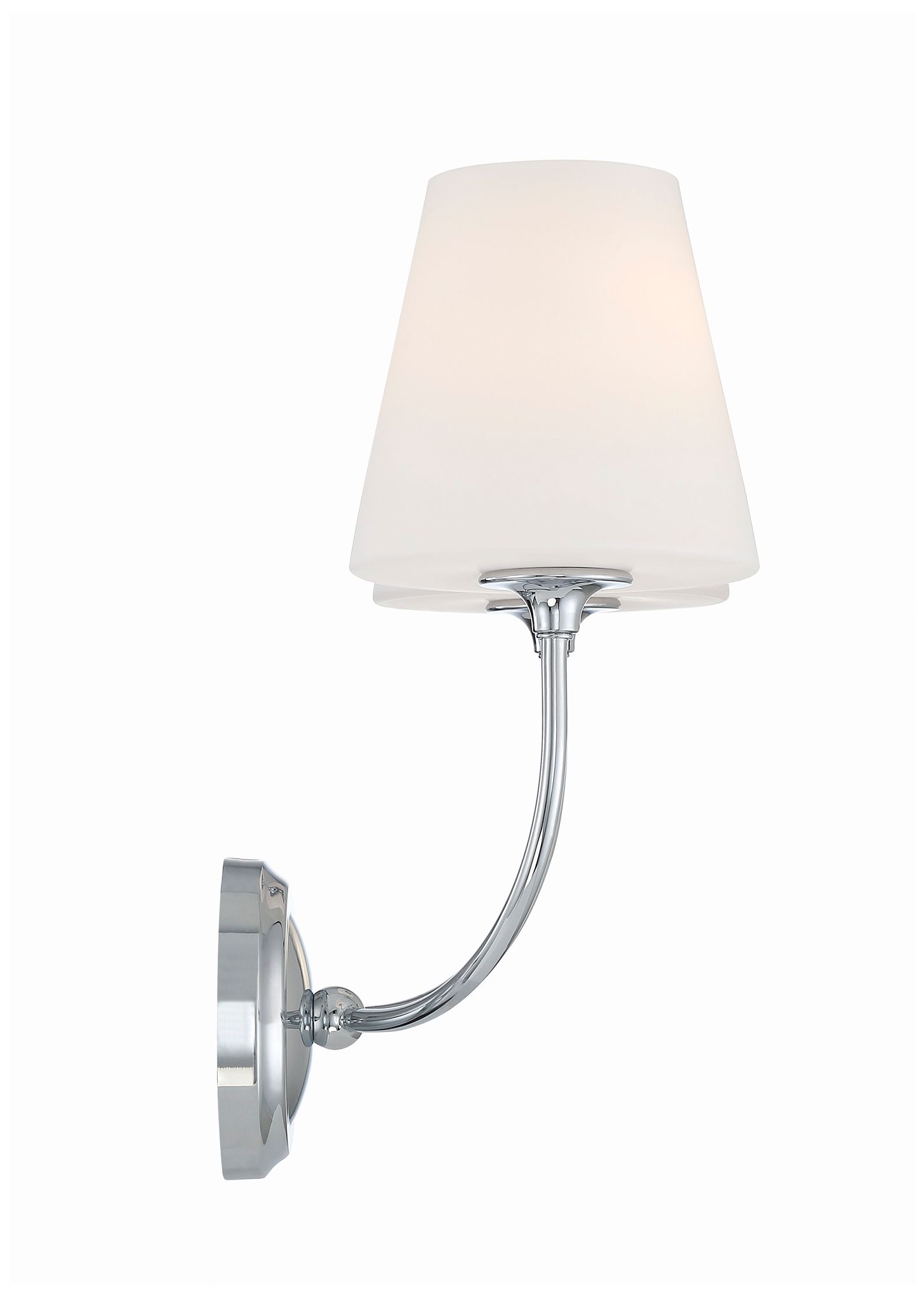 Image 5 Crystorama Libby Langdon Sylvan 17'' Polished Chrome Sconce more views