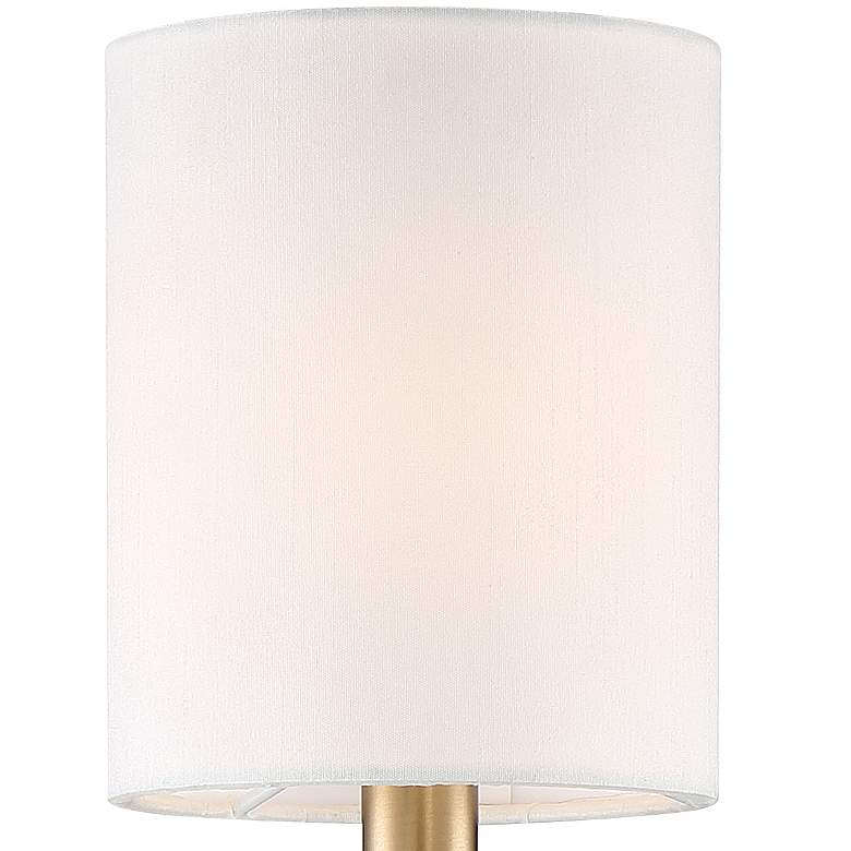 Image 3 Crystorama Lloyd 13 1/2" High Aged Brass Wall Sconce more views