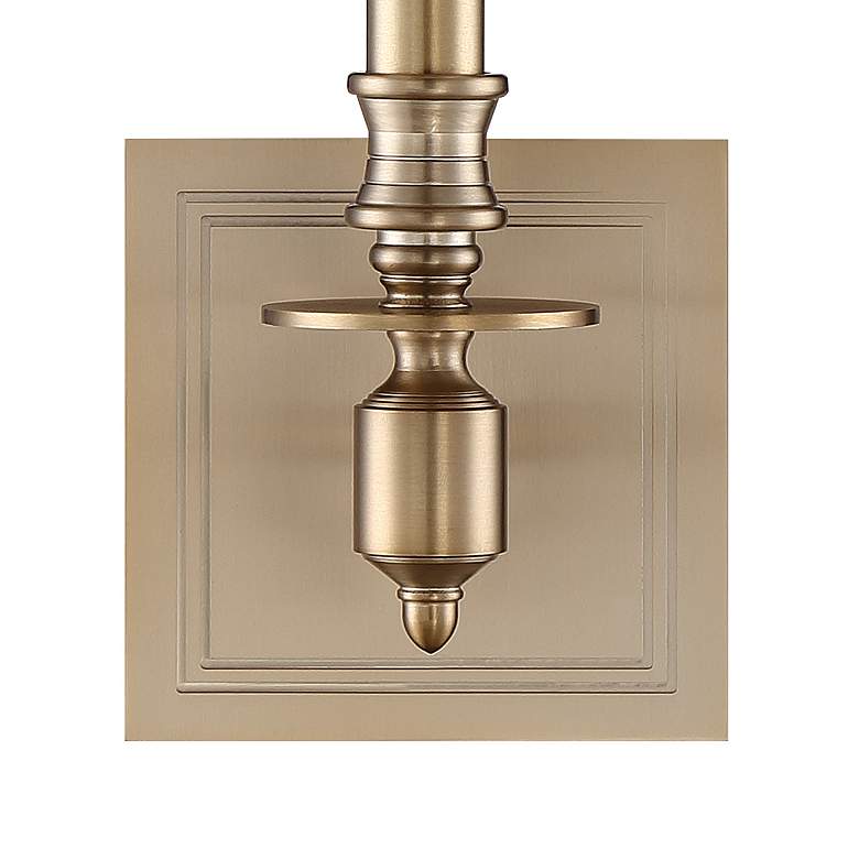 Image 4 Crystorama Lloyd 13 1/2" High Aged Brass Wall Sconce more views