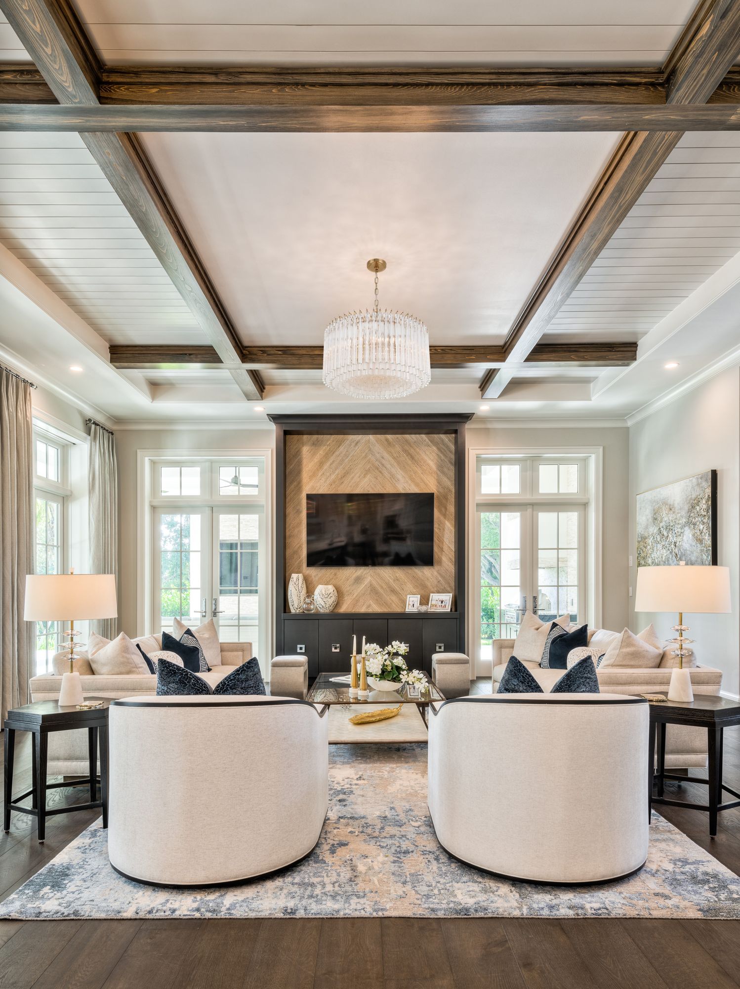 Image 6 Crystorama Lofton 24'' Aged Brass Chandelier more views