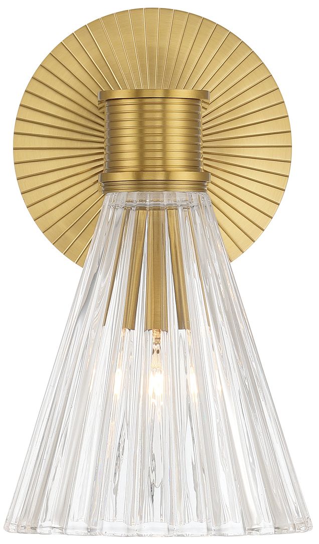 Image 3 Crystorama Lotus 5.5'' Luxe Gold Sconce more views