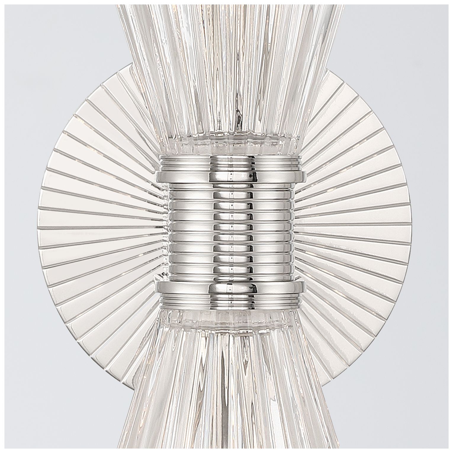 Image 5 Crystorama Lotus 5.5'' Polished Nickel Sconce more views