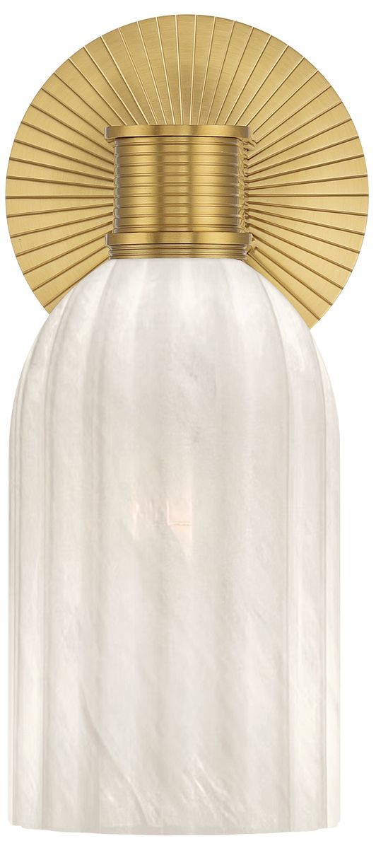 Image 3 Crystorama Lotus 5'' Luxe Gold Sconce more views