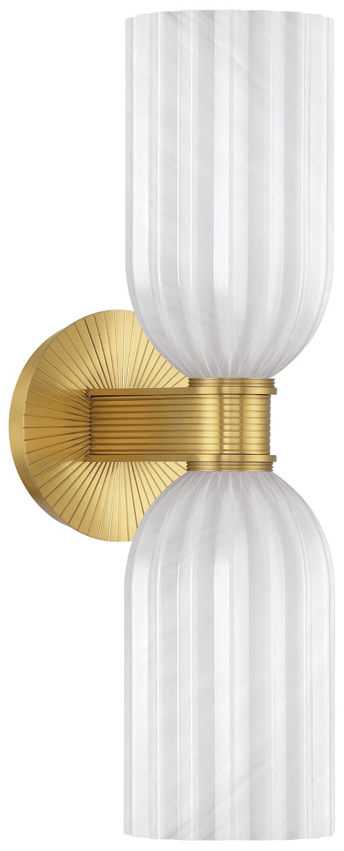 Image 2 Crystorama Lotus 5'' Luxe Gold Sconce more views