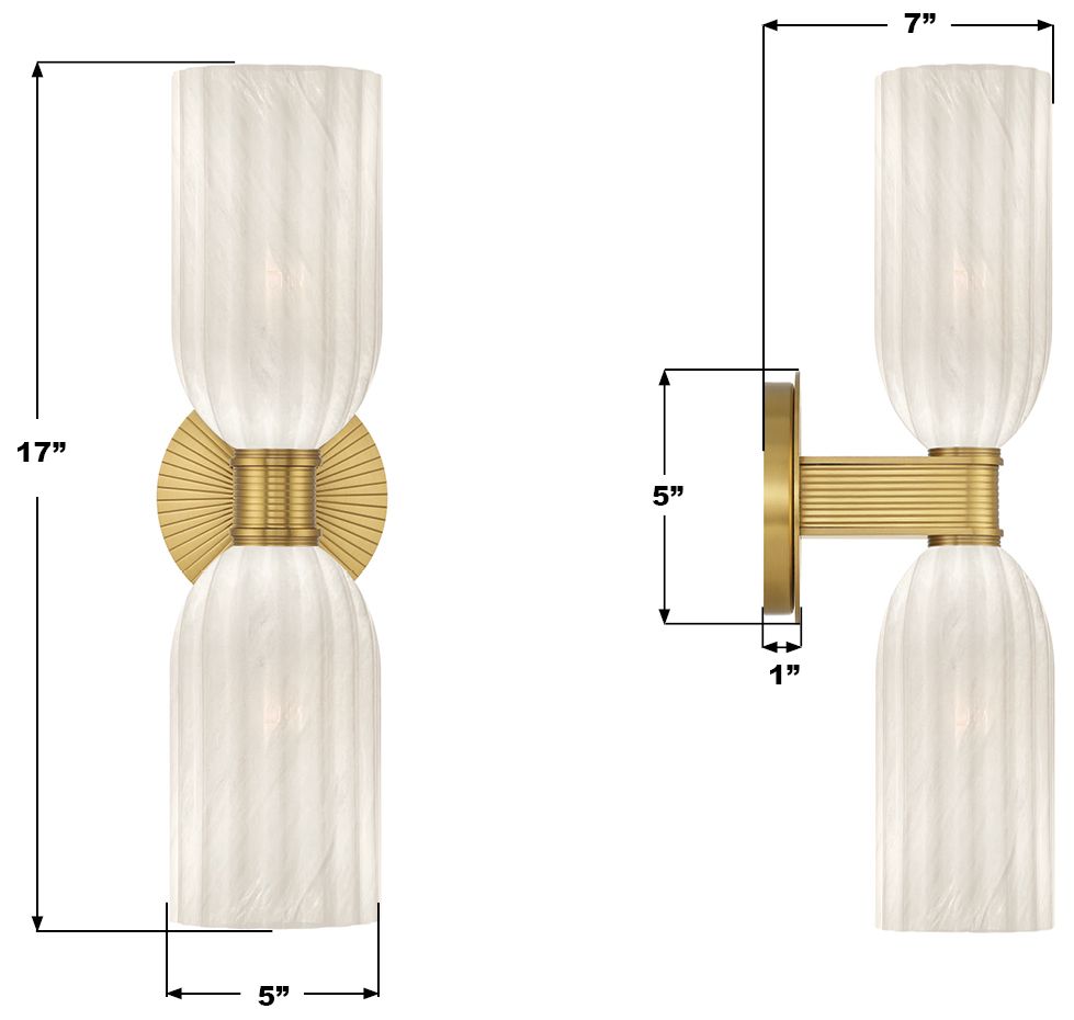 Image 7 Crystorama Lotus 5'' Luxe Gold Sconce more views