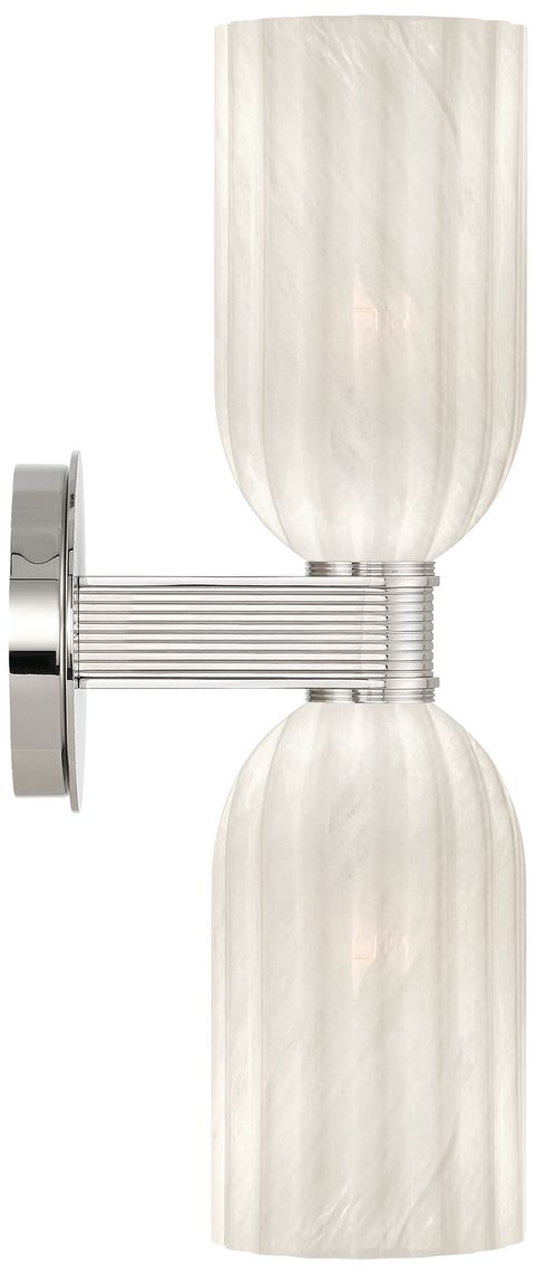 Image 4 Crystorama Lotus 5'' Polished Nickel Sconce more views