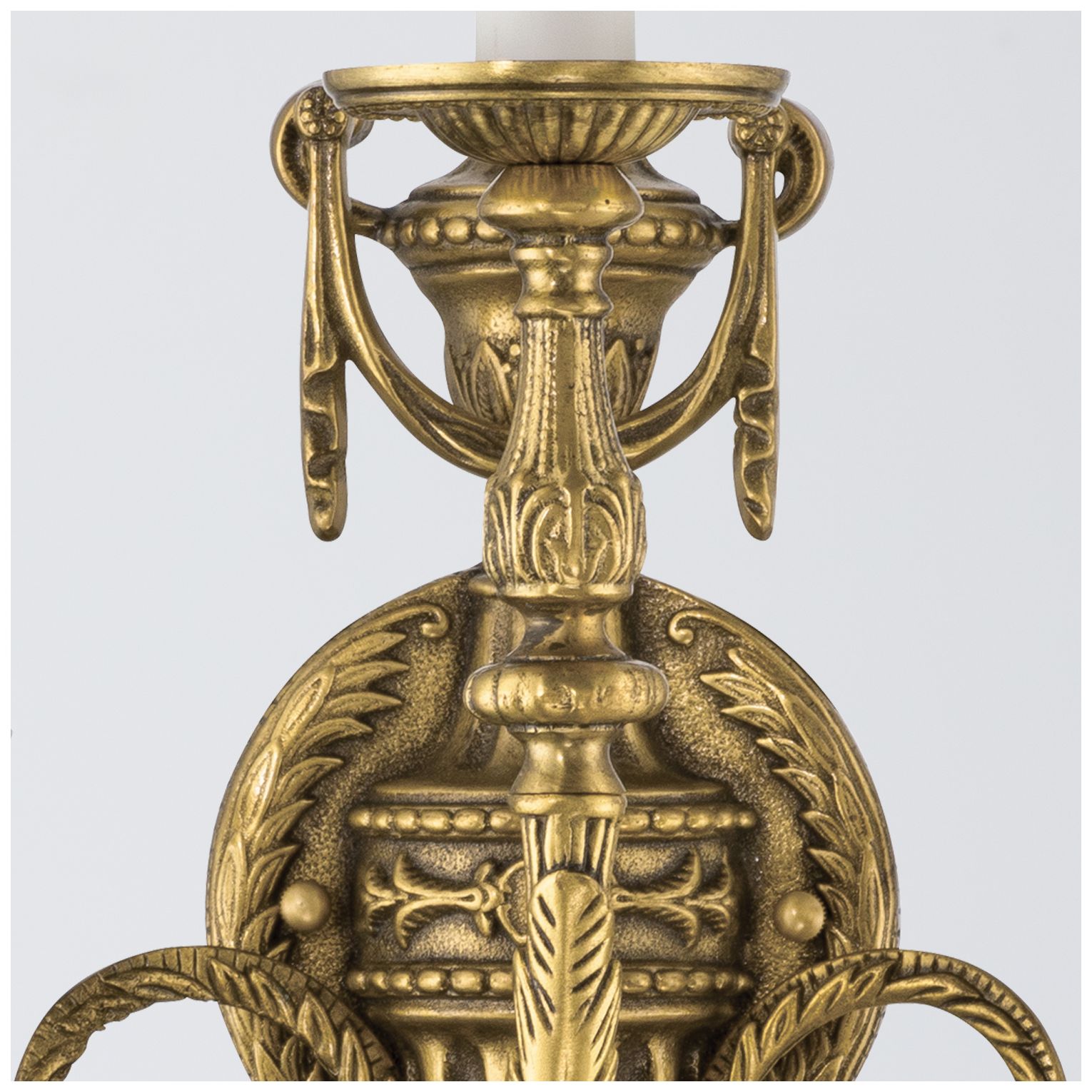 Image 5 Crystorama Loxley 12.75'' Matte Brass Sconce more views