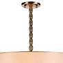 4_Crystorama Luxo Collection Brass 26" Wide Pendant Light more views