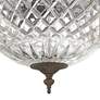 6_Crystorama Majestic English Bronze 12" Wide Ceiling Light more views